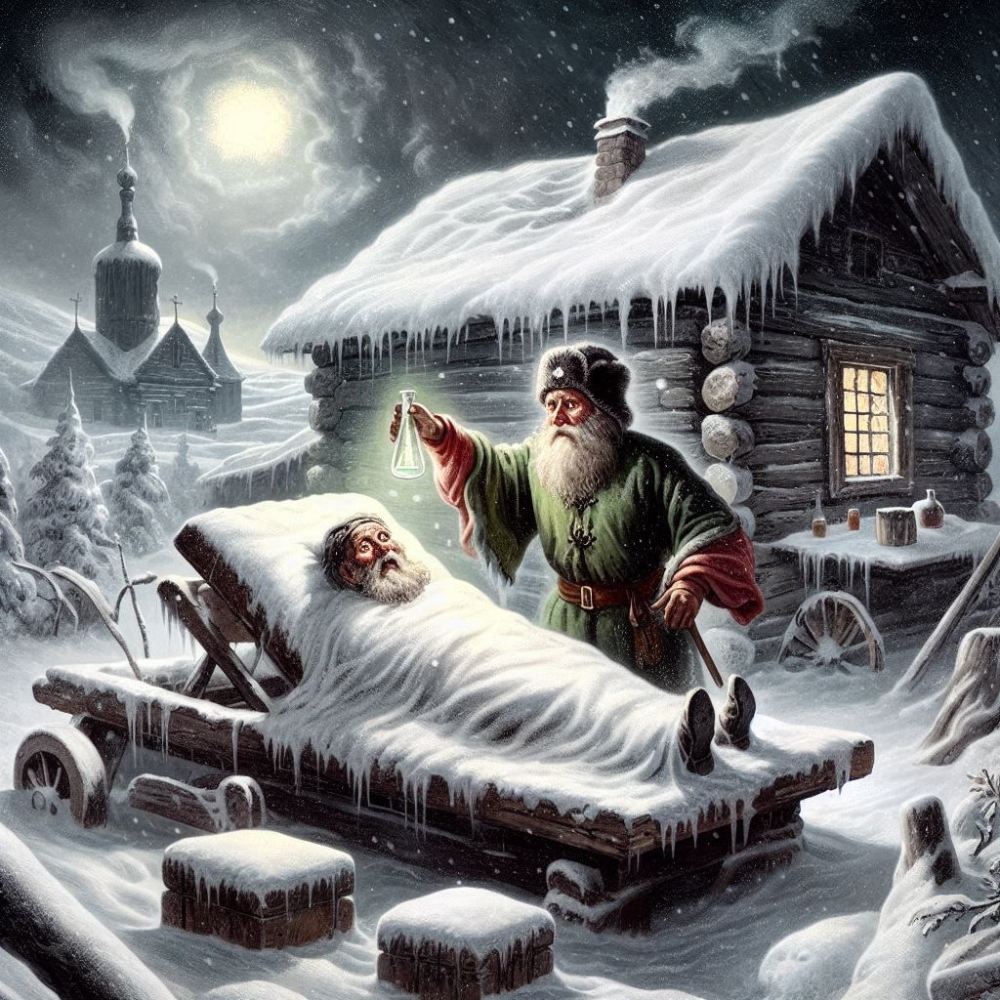 Un caz povestit de marele chimist suedez Berzelius: un ţăran a fost îngheţat sub zăpadă timp de 67 de ani, dar apoi s-a trezit la&nbsp;viaţă…❗👁️